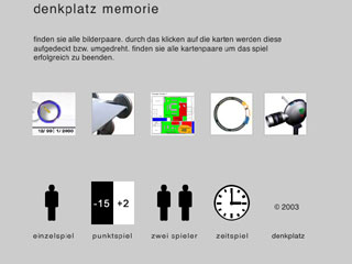 darstellung des startmens